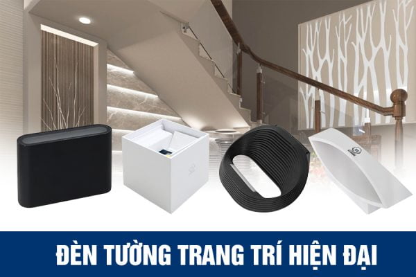 Đèn trang trí gắn tường cầu thang hiện đại