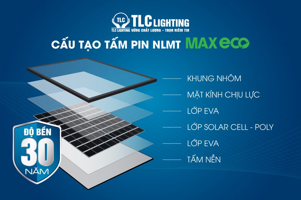 Tấm pin năng lượng mặt trời Max Eco