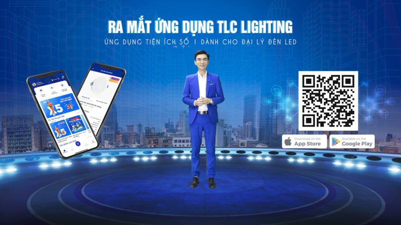 Ứng dụng TLC LIGHTING đã có mặt trên CHPlay và App Store