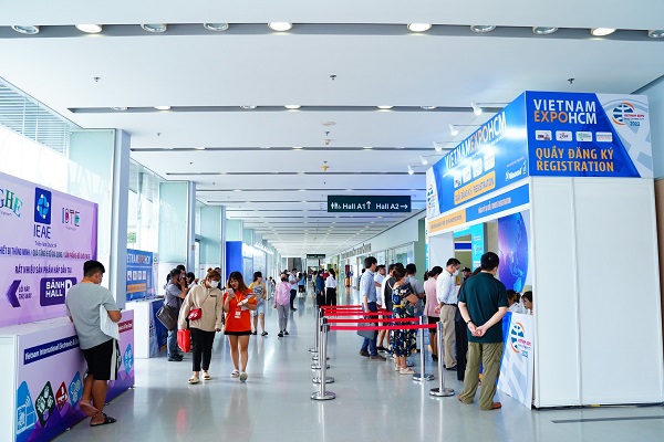 Triển lãm VIETNAM EXPO HCMC 2022 được ghi nhận với lượng lớn khách tham quan