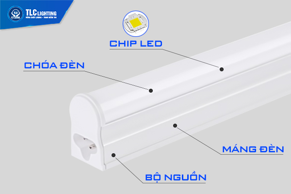 cấu tạo đèn led t5