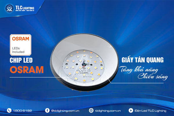 Cấu tạo đèn led downlight 7w 