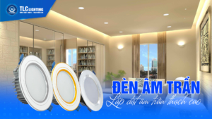 đèn led âm trần thạch cao